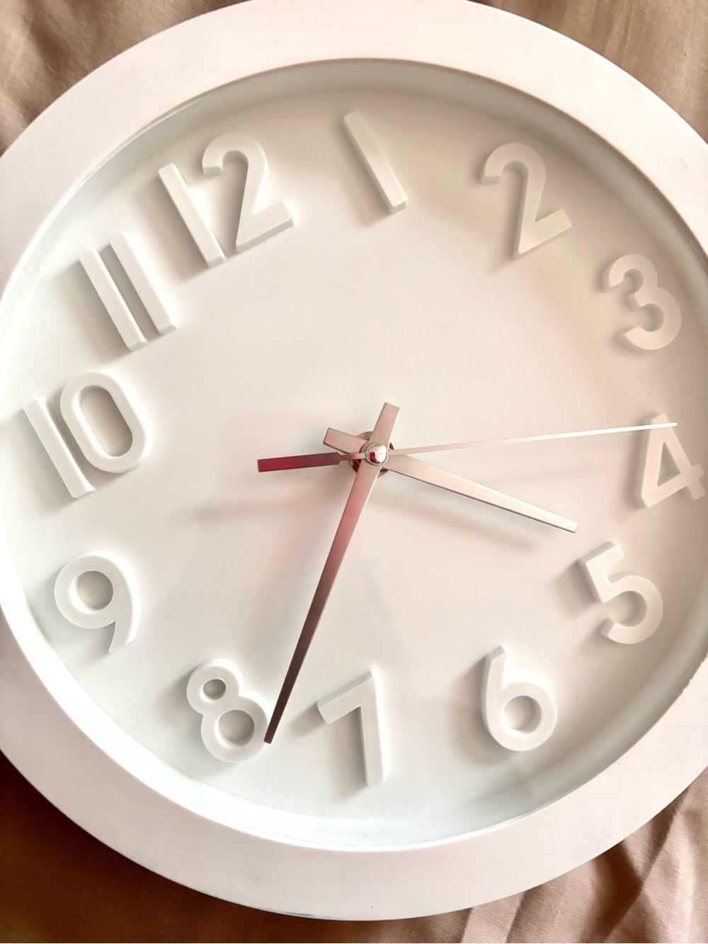 Beautiful white clock